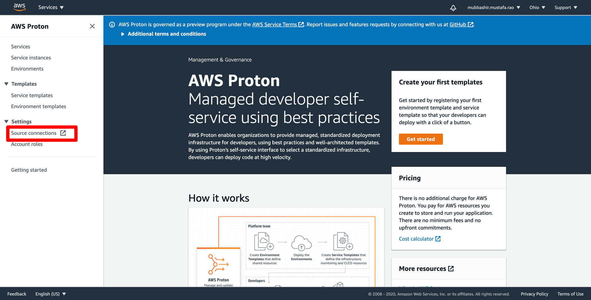 AWS Proton Tutorial